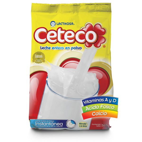 Ceteco entera instantánea bolsa 360 gr