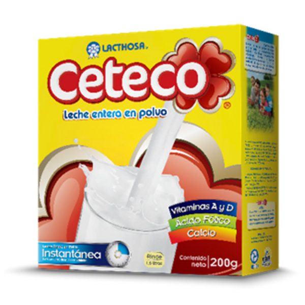 Ceteco entera instantánea caja 200gr