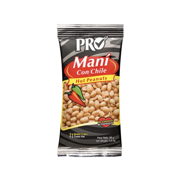 Maní con chile pro 80grs