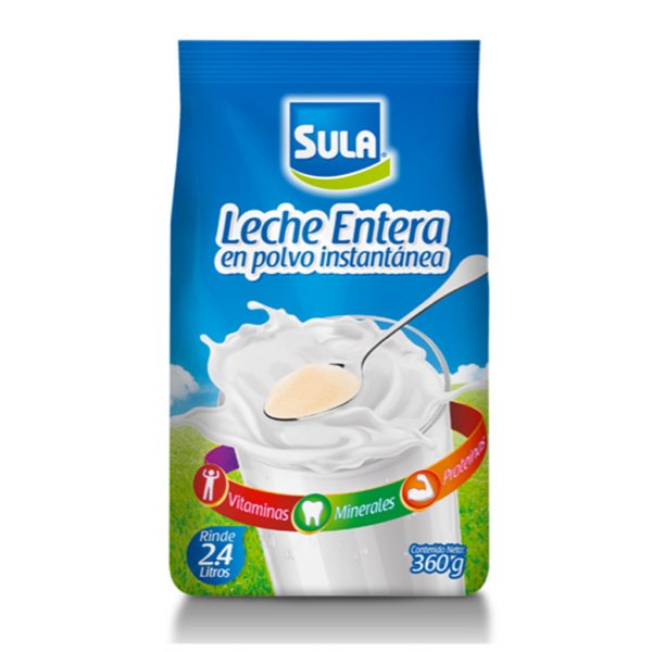 Sula entera instantánea bolsa 360gr